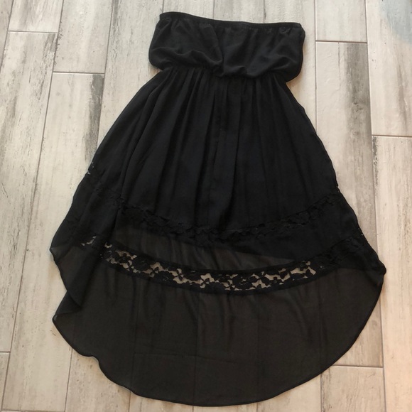 Forever 21 hi-lo Strapless Dress - Picture 2 of 3